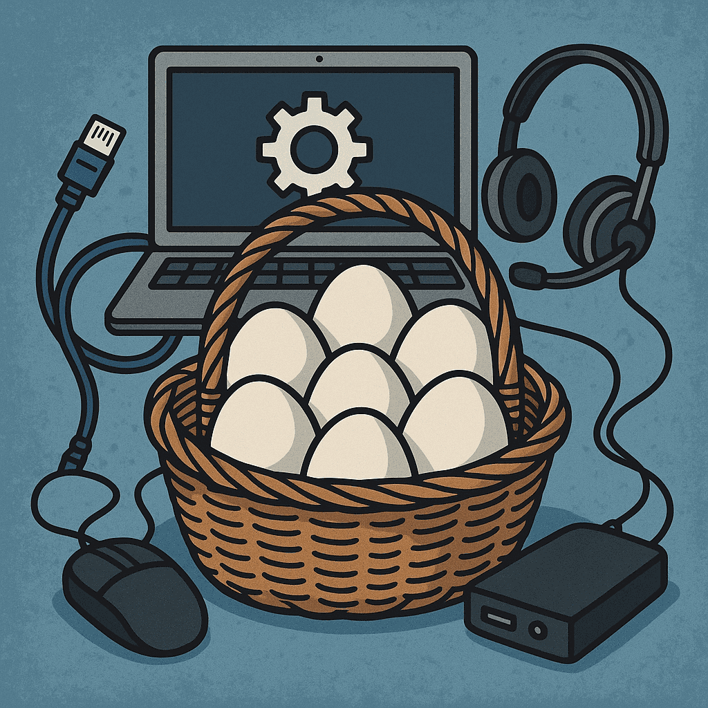 Why IT Diversification Matters. Avoid eggs in basket scenario